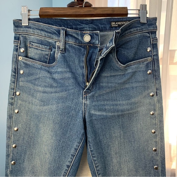Blank NYC The Bond Studded Skinny Jeans - Picture 6 of 9